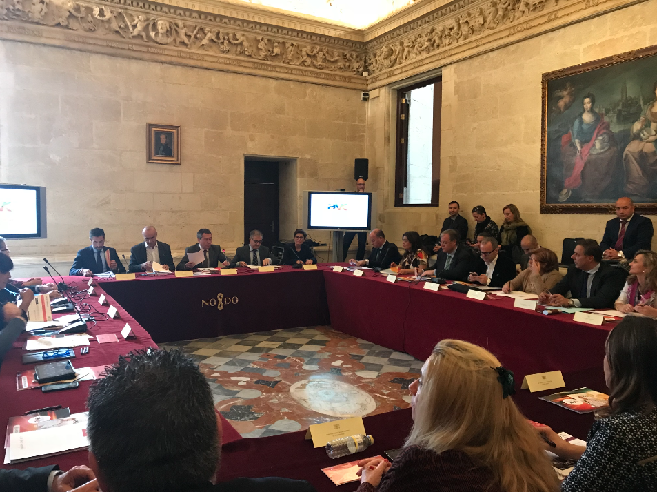 La Red de Ciudades AVE celebra su Asamblea General en Sevilla para hacer balance de 2017 e iniciar los trabajos de su plan estratégico para los próximos cuatro años