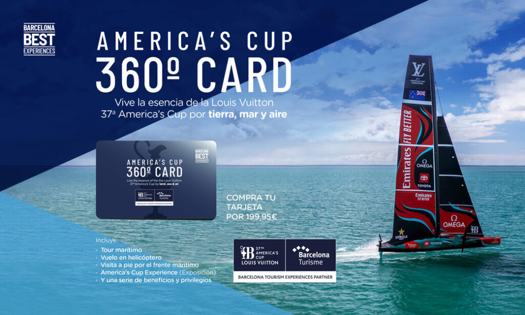 americas cup barcelona 360 card