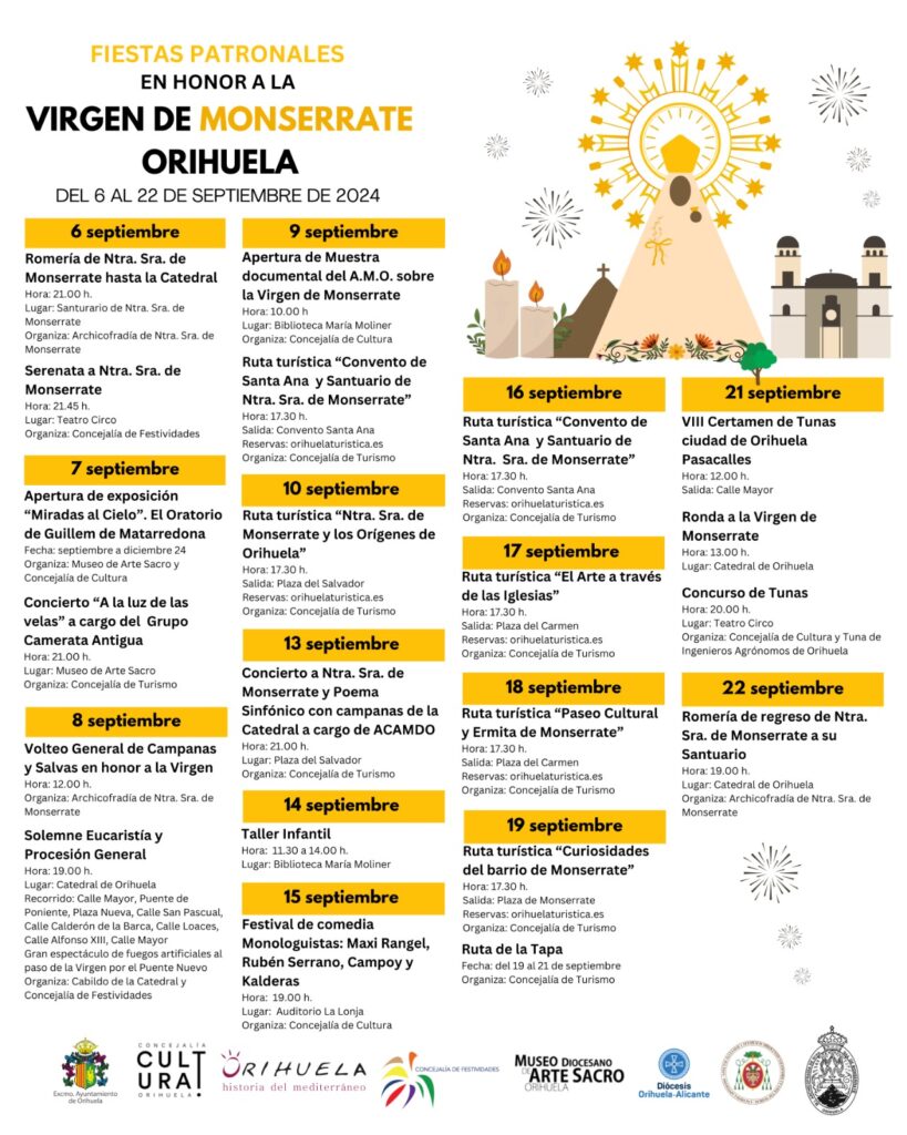 festividad virgen de monserrate orihuela 