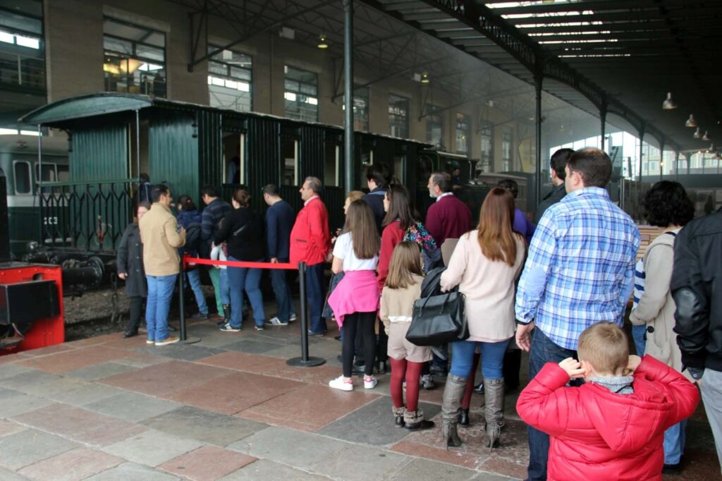 Interior Museo Ferrocarril